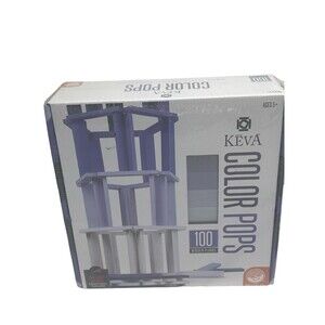 KEVA Color Pops Wooden Building Planks 100 Pieces NEW SEALED Shades of Purple